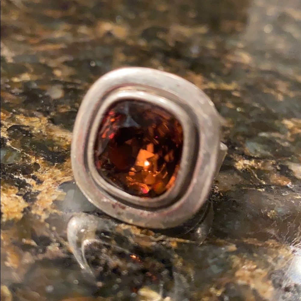 Ring With Swarovski Crystal